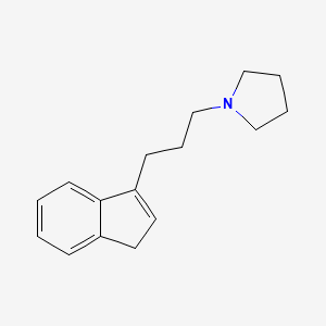 1-[3-(1H-Inden-3-yl)propyl]pyrrolidine