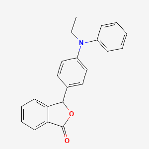 3-{4-[Ethyl(phenyl)amino]phenyl}-2-benzofuran-1(3H)-one