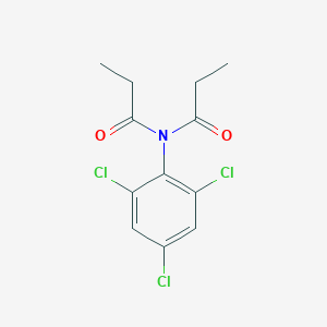 N-Propanoyl-N-(2,4,6-trichlorophenyl)propanamide