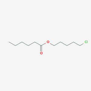 molecular formula C11H21ClO2 B14518563 5-Chloropentyl hexanoate CAS No. 62409-75-0