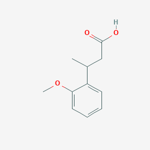 molecular formula C11H14O3 B1451857 3-(2-Methoxyphenyl)butanoic acid CAS No. 104216-85-5