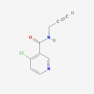 4-Chloro-N-(prop-2-yn-1-yl)pyridine-3-carboxamide