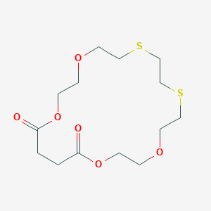 1,4,13,16-Tetraoxa-7,10-dithiacycloicosane-17,20-dione