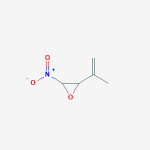 Oxirane, 2-(1-methylethenyl)-3-nitro-