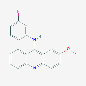 N-(3-Fluorophenyl)-2-methoxyacridin-9-amine