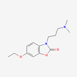 3-[3-(Dimethylamino)propyl]-6-ethoxy-1,3-benzoxazol-2(3H)-one