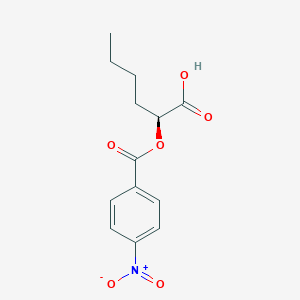 (2S)-2-[(4-Nitrobenzoyl)oxy]hexanoic acid