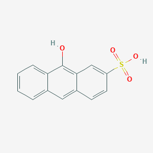 9-Hydroxyanthracene-2-sulfonic acid