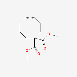 Dimethyl cyclooct-4-ene-1,1-dicarboxylate