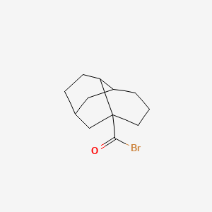 Octahydro-1,6-methanonaphthalene-1(2H)-carbonyl bromide