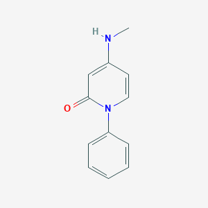 4-(Methylamino)-1-phenylpyridin-2(1H)-one