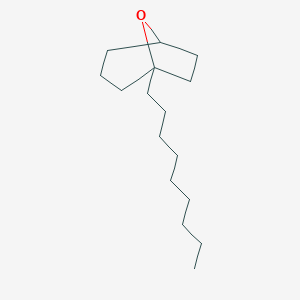 molecular formula C16H30O B14518874 1-Nonyl-8-oxabicyclo[3.2.1]octane CAS No. 62471-25-4