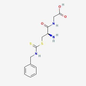 S-(Benzylcarbamothioyl)-L-cysteinylglycine