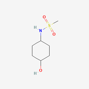molecular formula C7H15NO3S B1451892 N-(4-羟基环己基)甲磺酰胺 CAS No. 1157109-50-6