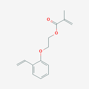 2-(2-Ethenylphenoxy)ethyl 2-methylprop-2-enoate