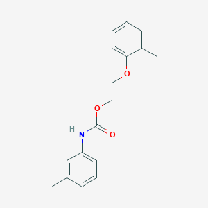 2-(2-Methylphenoxy)ethyl (3-methylphenyl)carbamate