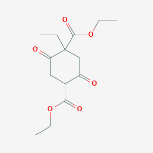 Diethyl 1-ethyl-2,5-dioxocyclohexane-1,4-dicarboxylate