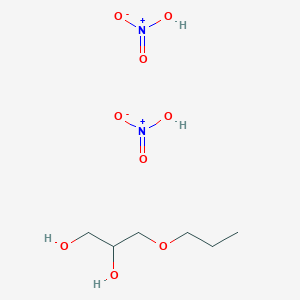 Nitric acid;3-propoxypropane-1,2-diol