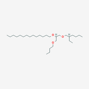 1-({1-Butoxy-3-[(2-ethylhexyl)oxy]propan-2-YL}oxy)tetradecane