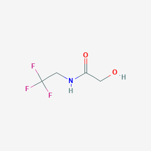 2-hydroxy-N-(2,2,2-trifluoroethyl)acetamide