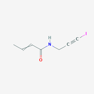 N-(3-Iodoprop-2-yn-1-yl)but-2-enamide