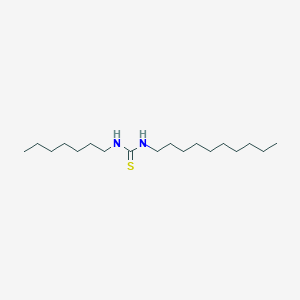 N-Decyl-N'-heptylthiourea