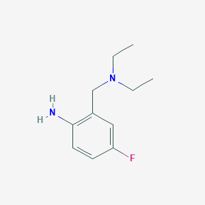 2-[(Diethylamino)methyl]-4-fluoroaniline