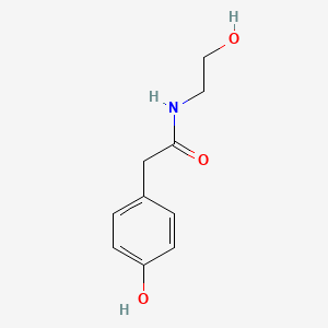 N-(2-hydroxyethyl)-2-(4-hydroxyphenyl)acetamide