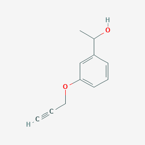 1-[3-(Prop-2-yn-1-yloxy)phenyl]ethan-1-ol