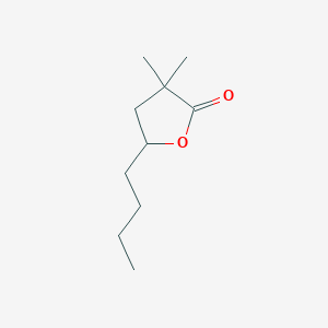 5-Butyl-3,3-dimethyloxolan-2-one