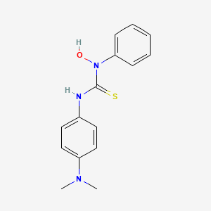 N'-[4-(Dimethylamino)phenyl]-N-hydroxy-N-phenylthiourea