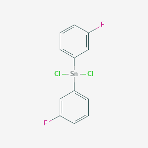 Dichlorobis(3-fluorophenyl)stannane