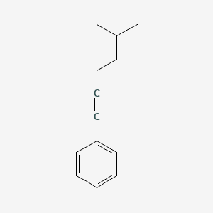 (5-Methylhex-1-YN-1-YL)benzene