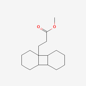 Methyl 3-(decahydrobiphenylen-4a(2H)-yl)propanoate