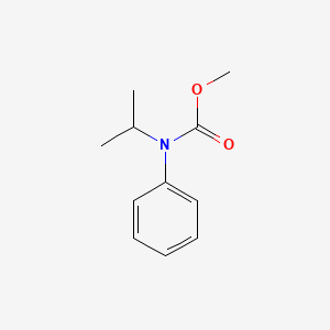 molecular formula C11H15NO2 B14519404 Methyl phenyl(propan-2-yl)carbamate CAS No. 62604-18-6