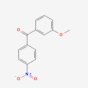 molecular formula C14H11NO4 B14519433 (3-Methoxyphenyl)(4-nitrophenyl)methanone CAS No. 62507-47-5