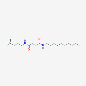 N~1~-Decyl-N~4~-[3-(dimethylamino)propyl]butanediamide