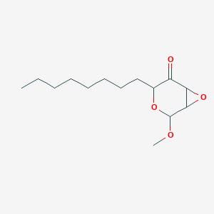 2-methoxy-4-octyl-3,7-dioxabicyclo[4.1.0]heptan-5-one