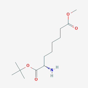 1-tert-Butyl 8-methyl (2S)-2-aminooctanedioate