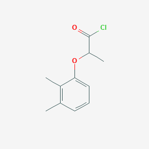 molecular formula C11H13ClO2 B1451951 2-(2,3-Dimethylphenoxy)propanoyl chloride CAS No. 1114594-95-4