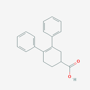 3,4-Diphenylcyclohex-3-ene-1-carboxylic acid