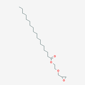 2-[(Oxiran-2-yl)methoxy]ethyl octadecanoate