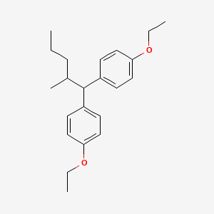 1-Ethoxy-4-(1-(4-ethoxyphenyl)-2-methylpentyl)benzene