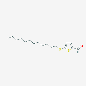 5-(Dodecylsulfanyl)thiophene-2-carbaldehyde