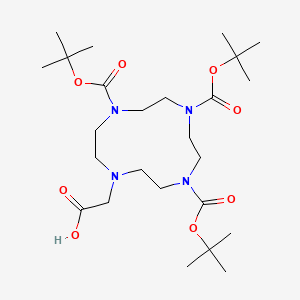 1,4,7-Tri-Boc-10-(carboxymethyl)-1,4,7,10-tetraazacyclododecane