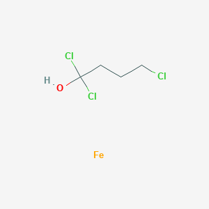 Iron;1,1,4-trichlorobutan-1-ol