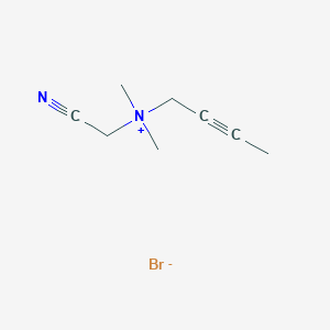 N-(Cyanomethyl)-N,N-dimethylbut-2-yn-1-aminium bromide