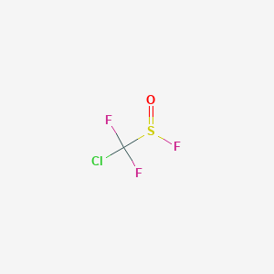 molecular formula CClF3OS B14519721 Chloro(difluoro)methanesulfinyl fluoride CAS No. 63177-65-1