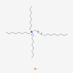 N,N,N-Trioctylundec-2-yn-1-aminium bromide