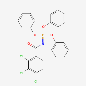 Triphenyl N-(2,3,4-trichlorobenzoyl)phosphorimidate